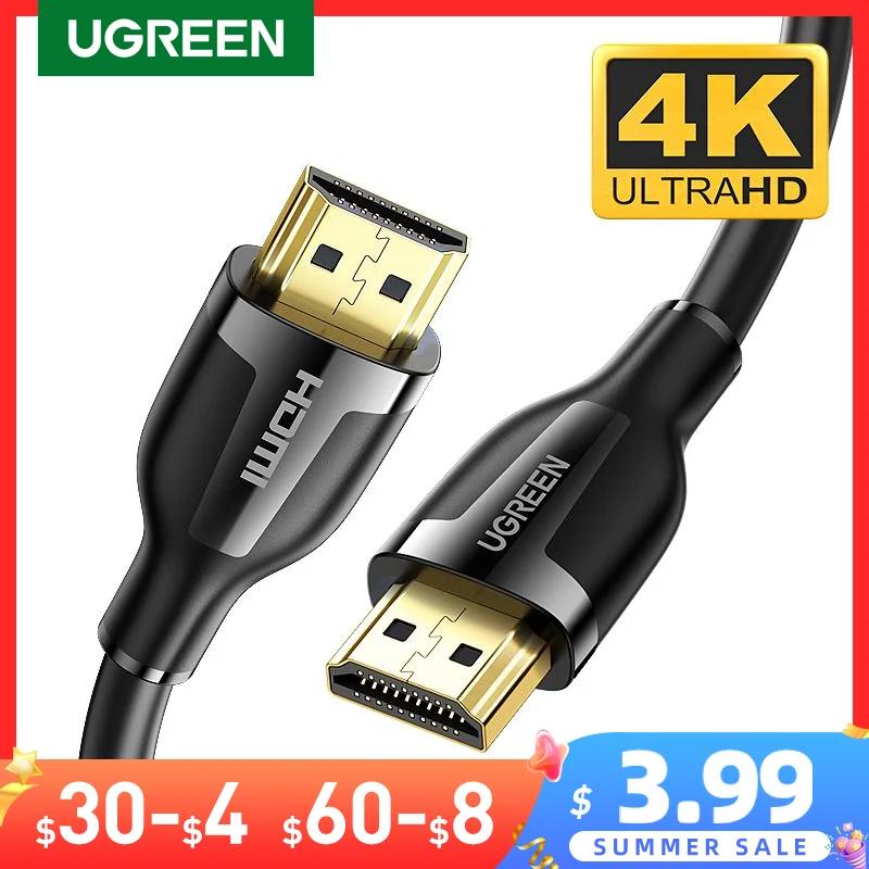 UGREEN-HDMI ̺ 4K/60Hz й ó ̺, 2.0 4K/60Hz Ps4 TV ڽ  TV - 4K  Ŀ ̺ 4K
